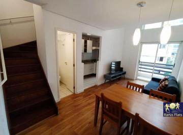 Apartamento · 44m² · 1 Quarto · 1 Vaga · Flat para alugar em Moema - Edifício Duplex Life Moema - Cód. HWZ01101