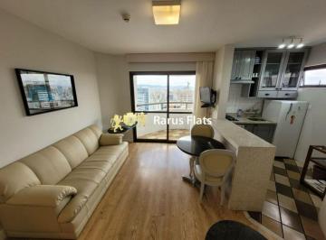 Apartamento · 48m² · 1 Quarto · 1 Vaga · Flat para locação na Bela Vista - Edifício Paulista Wall Street