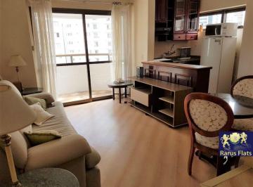 Apartamento · 50m² · 1 Quarto · 1 Vaga · Flat para locação na Bela Vista - Edifício Paulista Wall Street - Cód. NJT10005