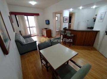Apartamento · 42m² · 1 Quarto · 1 Vaga · Flat para alugar na Vila Nova Conceição - Edifício Contemporâneo