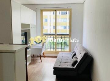 Apartamento · 27m² · 1 Quarto · 1 Vaga · Flat para locação no Jardins - Edifício Jardins Metrópolis