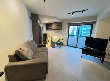 Apartamento · 40m² · 1 Quarto · 1 Vaga · Flat mobiliado para alugar no Itaim Bibi | 40m² | 1 Dormitório | 1 Vaga de Garagem