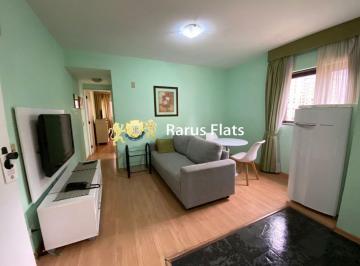 Apartamento · 42m² · 1 Quarto · 1 Vaga · Flat com 1 Quarto para alugar, 42m² - Jardins