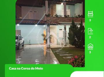 Excelente Oportunidade: Casa à Venda na Coroa do Meio com 3 Quartos e 2 Suítes | Terreno 10x35 | Área Gourmet com Churrasqueira | · Excelente Oportunidade: Casa à Venda na Coroa do Meio com 3 Quartos e 2 Suítes | Terreno 10x35 | Áre