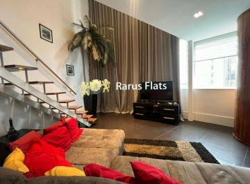 Apartamento · 70m² · 1 Quarto · 2 Vagas · Flat com 1 Quarto e 70m² à venda no Brooklin - SP
