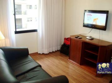 Apartamento · 43m² · 1 Quarto · 1 Vaga · Flat com 1 Quarto para alugar, 43m² - Itaim Bibi