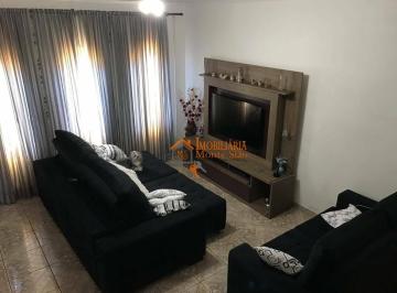 Casa · 134m² · 3 Quartos · 2 Vagas · Sobrado com 3 dormitórios à venda, 134 m² por R$ 600.000,00 - Jardim Santa Mena