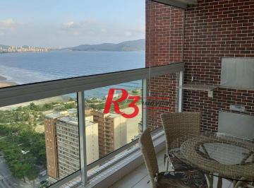 46c329c0a08a71f318e80320ed89d597e3c1473a · Apartamento com 3 dormitórios para alugar, 101 m² por R$ 8.100,00/mês - José Menino - Santos/SP