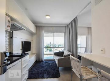 Apartamento · 33m² · 1 Quarto · 1 Vaga · Apartamento para Aluguel - Brooklin, 1 Quarto,  33 m² - São Paulo
