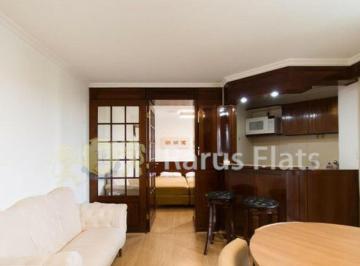 Apartamento · 40m² · 1 Quarto · 1 Vaga · Flat para alugar em Higienópolis - Edifício Transamérica Classic
