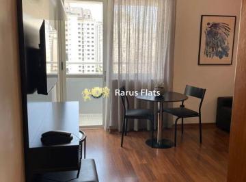 Apartamento · 38m² · 1 Quarto · 1 Vaga · Flat para locação no Jardins - Edifício Crillon Plaza