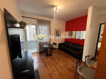 Apartamento · 38m² · 1 Quarto · 1 Vaga · Flat com 1 Quarto para alugar, 38m² - Jardins
