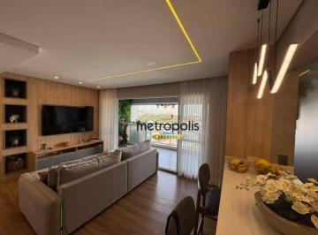 sala · Apartamento com 2 dormitórios à venda, 90 m² por R$ 1.650.000,00 - Cerâmica - São Caetano do Sul/SP