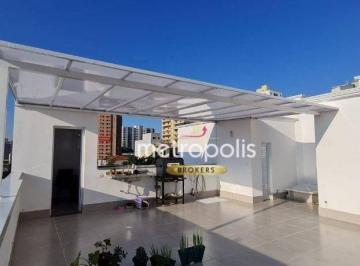 cobertura · Sobrado com 2 dormitórios para alugar, 72 m² por R$ 3.673,19/mês - Santo Antônio - São Caetano do Su