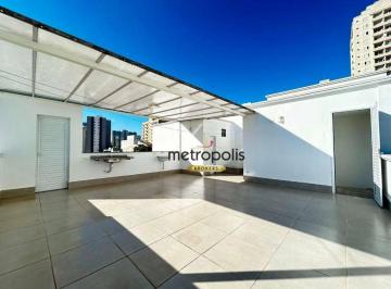 Cobertura · Sobrado com 2 dormitórios para alugar, 72 m² por R$ 3.673,19/mês - Santo Antônio - São Caetano do Su