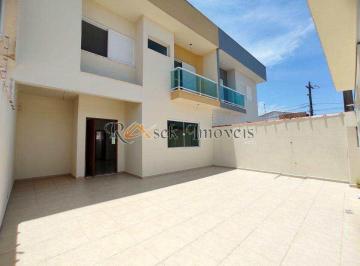 Casa · 115m² · 3 Quartos · 2 Vagas · Sobrado com 3 dorms, Cibratel II, Itanhaém - Cod: 750