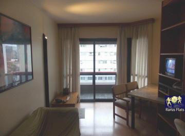 Apartamento · 47m² · 1 Quarto · 1 Vaga · Flat com 1 Quarto para alugar, 47m² - Itaim Bibi