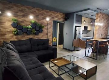 Apartamento · 2 Quartos · 2 Vagas · Apartamento todo mobiliado com terraço - Scharlau