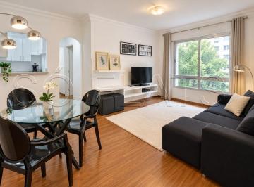 Apartamento · 43m² · 1 Quarto · 1 Vaga · Flat Saint Thomas totalmente mobiliado à venda no Jardim Paulista.