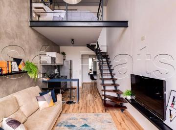 Apartamento · 47m² · 1 Quarto · 1 Vaga · Duplex mobiliado no Brooklin à venda.