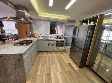 Cozinha · Apartamento à venda, 130 m² por R$ 1.200.000,00 - Jardim Bela Vista - Santo André/SP