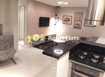 Apartamento · 69m² · 2 Quartos · 1 Vaga · Rarus Flats - Flat para locação - Edifício Brookfield Home Design