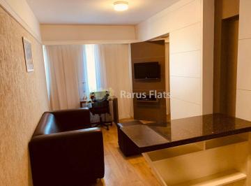 Apartamento · 33m² · 1 Quarto · 1 Vaga · Flat para alugar no Itaim Bibi - Edifício New City (Ramada Suites) - Cód. VUM09229