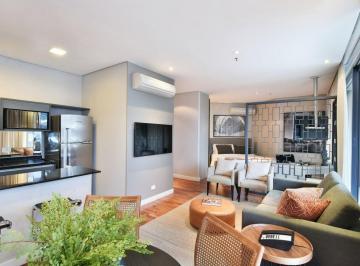 Apartamento · 65m² · 1 Quarto · 2 Vagas · Flat com 65m² para alugar na Vila Olímpia - SP