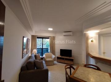Apartamento · 40m² · 1 Quarto · 1 Vaga · Flat para locação no Itaim Bibi - Edifício Golden Tower - Cód. BFQ02911