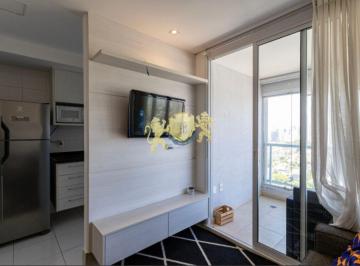 Apartamento · 45m² · 1 Quarto · 1 Vaga · Rarus Flats - Apartamento para alugar no Brooklin - Edifício Code Berrini