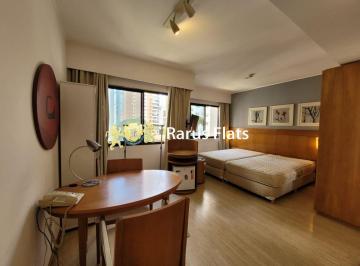 Apartamento · 26m² · 1 Quarto · 1 Vaga · Flat para alugar em Moema - Edifício Slaviero Moema