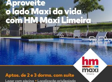 Foto 01 · Breve Lançamento Hm Maxi Limeira, Apartamentos de 65m2 a 82m2, 2 e 3 Dormitórios, 1 Suíte, Varanda G
