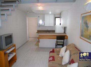Apartamento · 50m² · 1 Quarto · 1 Vaga · Rarus Flats - Flat para locação - Edifício Vilaggio Duplex