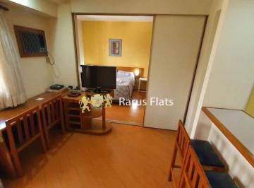 Apartamento · 40m² · 1 Quarto · 1 Vaga · Flat de 1 dormitório com 40m² para alugar em Moema