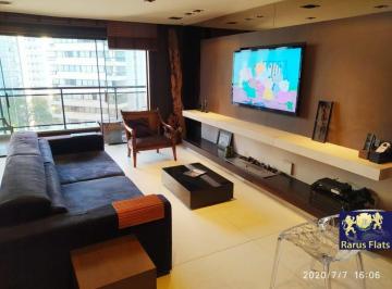Apartamento · 120m² · 1 Quarto · 1 Vaga · Flat para alugar em Moema - Edifício The Sutton House - Cód. QNV06781