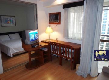 Apartamento · 40m² · 1 Quarto · 1 Vaga · Rarus Flats - Flat para locação - Edifício Bristol QI Ibirapuera