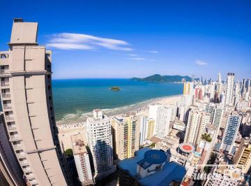 Vista do living · Apartamento com 4 dormitórios à venda, 182 m² por R$ 8.350.000,00 - Centro - Balneário Camboriú/SC