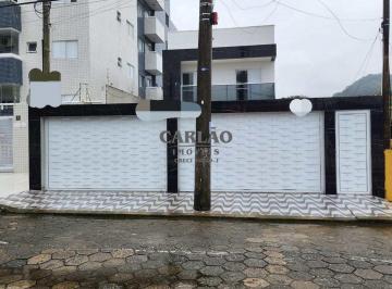 Casa · 70m² · 2 Quartos · 1 Vaga · Sobrado de Condomínio com 2 dorms, Vila Arens, Mongaguá - R$ 295 mil, Cod: 353779