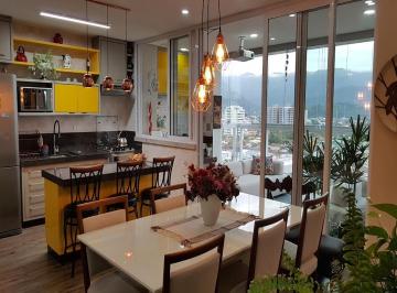 Apartamento de 3 quartos, Caraguatatuba · Vista Panorâmica do Mar , 3 Dormitórios, 2 Sacadas - Aruan - Caraguatatuba/SP