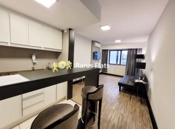 Apartamento · 40m² · 1 Quarto · 1 Vaga · Flat para locação no Itaim Bibi - Edifício La Residence Itaim - Cód. NIO04128
