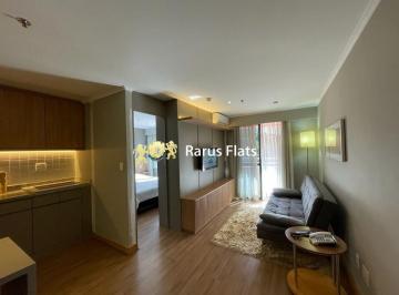 Apartamento · 35m² · 1 Quarto · 1 Vaga · Rarus Flats - Flat para locação - Edifício Slaviero SP Ibirapuera