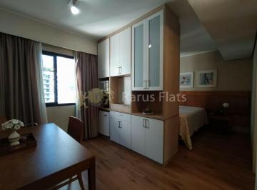 Apartamento · 28m² · 1 Quarto · 1 Vaga · Flat para alugar em Moema - Edifício Slaviero - Cód. 50700195