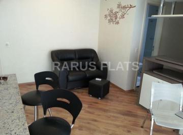 Apartamento · 49m² · 1 Quarto · 1 Vaga · Flat para locação no Brooklin - Edifício Mandarim