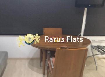 Apartamento · 26m² · 1 Quarto · 1 Vaga · Flat para alugar em Moema - Edifício Slaviero Moema