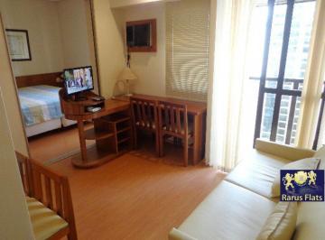 Apartamento · 37m² · 1 Quarto · 1 Vaga · Rarus Flats - Flat para locação - Edifício QI Intelligence Flat