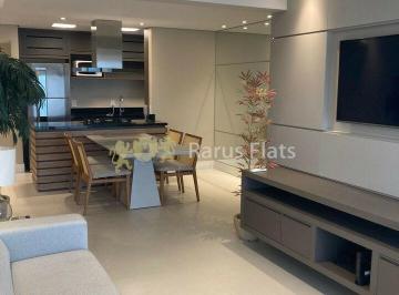 Apartamento · 80m² · 2 Quartos · 2 Vagas · Flat para alugar no Itaim Bibi - Edifício Horizonte JK - Cód: KUA214023