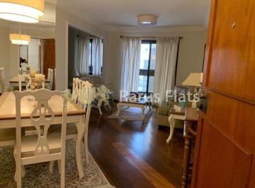 Apartamento · 130m² · 3 Quartos · 1 Vaga · Flat para locação em Moema - Edifício The Sutton House - Cód. KIB18192