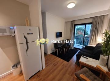 Apartamento · 37m² · 1 Quarto · 1 Vaga · Rarus Flats - Flat para locação - Edifício Estanplaza Ibirapuera