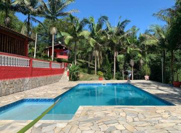 Foto 01 · Chácara em São Lourenço da Serra com piscina e lago, ótima localização.
