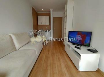 Apartamento · 32m² · 1 Quarto · 1 Vaga · Rarus Flats - Flat para locação - Edifício Moema Top Life